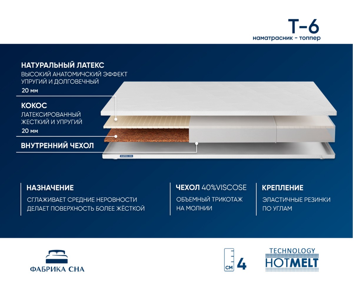 Топпер Т-6 140х200
