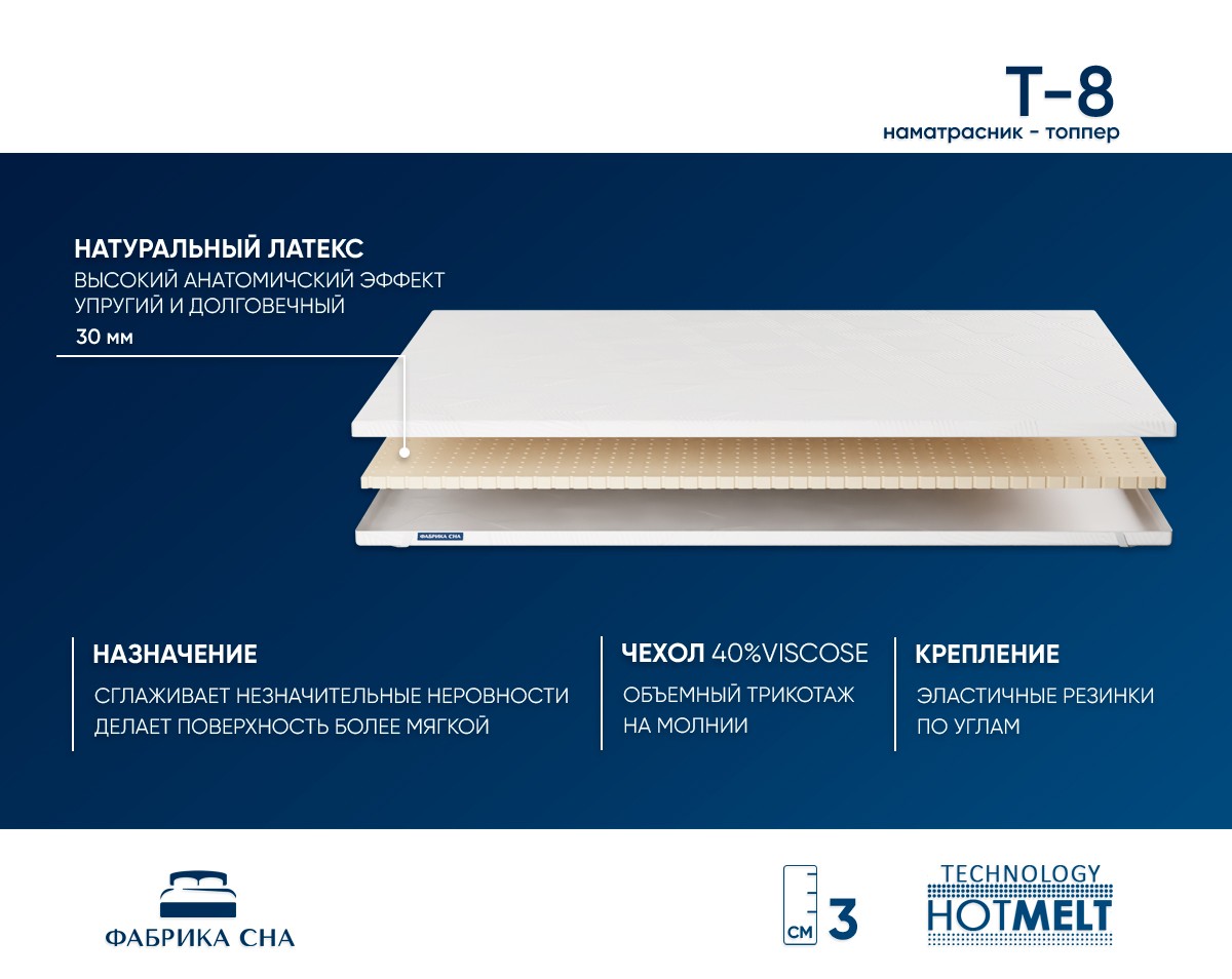 Топпер Т-8 120х200