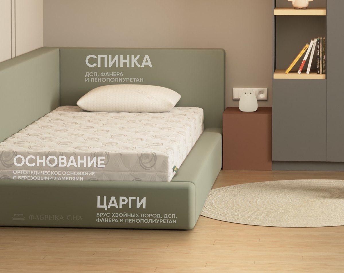 Кровать Фабрика сна Леонель 120х200