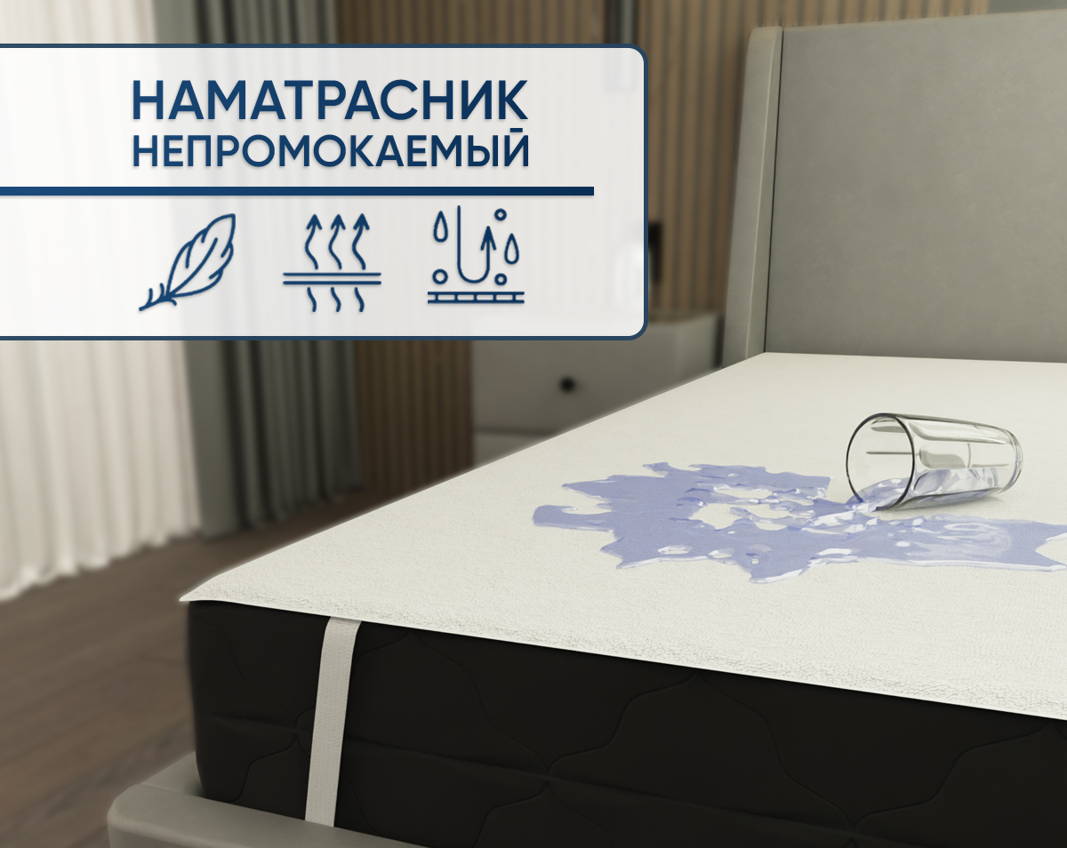 Наматрасник Фабрика сна Aqua standard 160х200