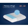 Анатомическая подушка Фабрика сна Memory-4 M gel
